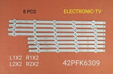 8 Barrettes Leds  Pour Philips