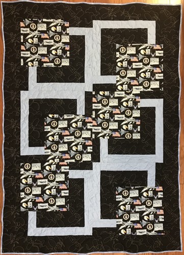 Air force cotton quilt - us,