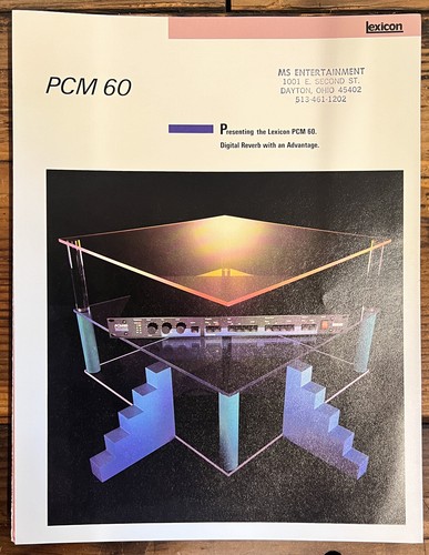 Lexicon pcm60 pcm digital - lexicon,