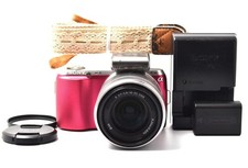 Kit objectif zoom rose Sony α