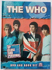 THE WHO █ DVD & 72P. BOOK SET █ UP CLOSE AND PERSONAL