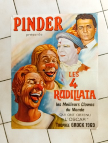 Affiche cirque pinder - affiche,