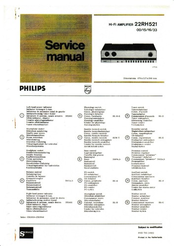Service manuel instructions - service,