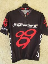 Maillot cycliste SUNN 999 noir camiseta shirt cycling jersey maglia 4 M