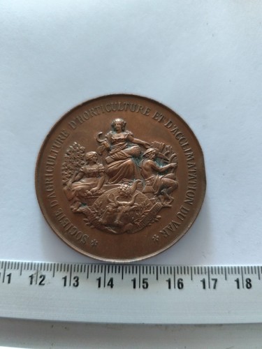 Medaille societe agriculture - medaille,