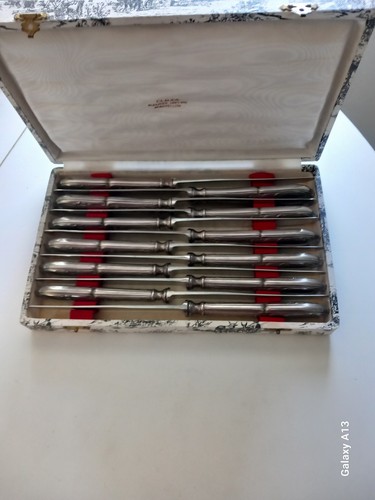 Couteaux métal argenté - métal,