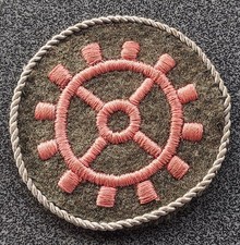 Insigne sous officier allemand troupe blindée, panzertruppen ww2, normandie 1944