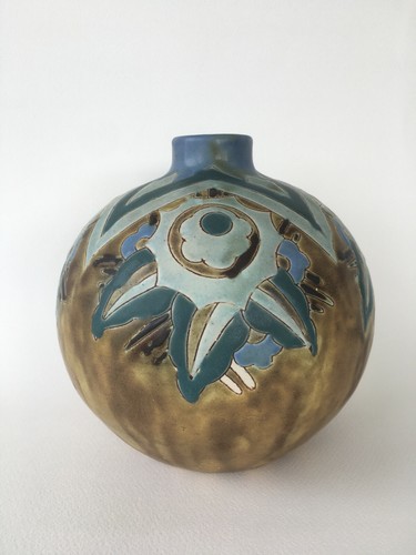 Superbe vase art déco - vase, boch