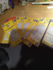 lot DE 13 anciennes cartes routières MICHELIN