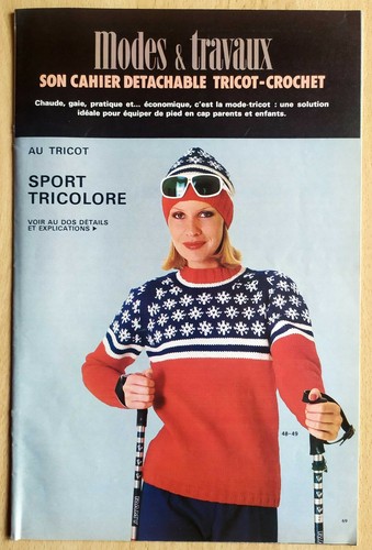 Tricot crochet cahier - ,
