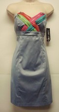 NWT Jump Girl Blue Strapless
