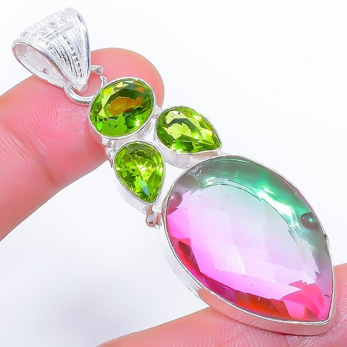Pendentif bijou argent - en,