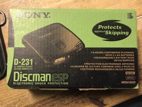 Sony discman esp 231 en - cd, d-231