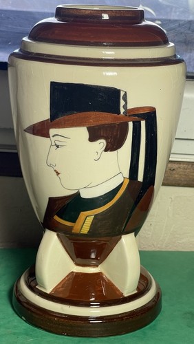 Vase art déco kervella pornic - art,