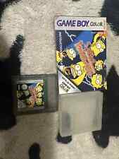 Simpsons: Night of the Living Treehouse of Horror Nintendo Game Boy Color) - A37