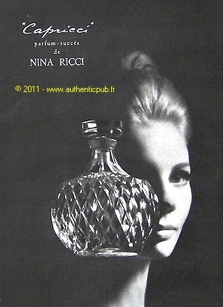 Publicite ancienne 1965 parfum - ancienne,