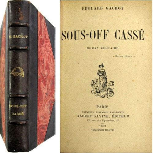 Sous off cassé - sous-off, roman