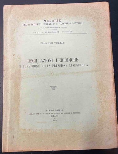 Vercelli oscillations - vercelli.,