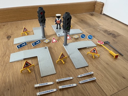 Lot playmobil feux - feux, tricolores