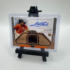 2024 Topps Tier One Luis Matos #T1AR-LM Tier One Relic Auto /199 Giants RC