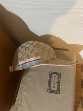 Casquette gucci bande rose - casquette,