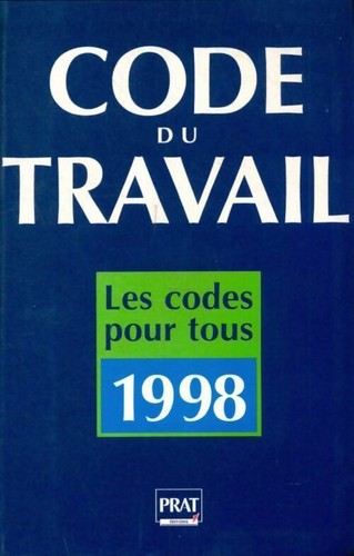 Code travail 1998 - du,