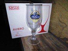 6 verres bière pêcheur Fischer pied 25cl no Grimbergen affligem 