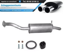 Toyota Auris 1.3/1.4/1.6/1.8 VVTi (2006–2012) silencieux arrière échappement.