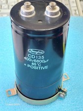 Condensateur Jianghai CD135 6800µF 400V 6800MF 6800UF 400V Occasion ( N9 )