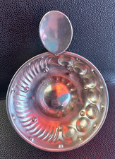 Tastevin argent massif