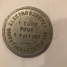 Deux Sèvres ( 79 ) - Jeton de manège Electro Skooter – Direction G.Vergeade