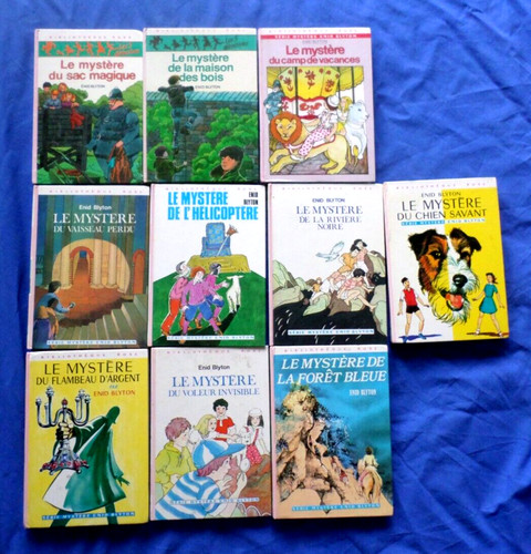Lot livres mystere - le, /