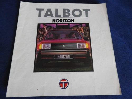 Catalogue talbot horizon 1980 - catalogue,