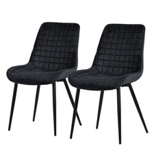 Lot de 2 chaises de salle à