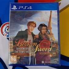 Broken Sword - Shadow of the Templars Reforged PS4 EU Red Art Games [EN Ver.] Ne