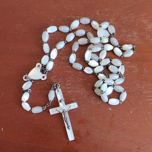 Chapelet nacre perles - en,