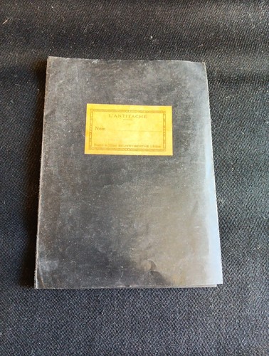 Protège cahier ancien - cahier,
