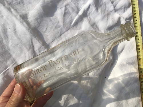 Ancienne bouteille ver - , de