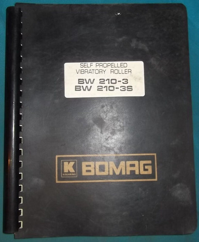 Bomag bw210 - bomag, bw210-3