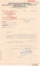 1945 RAVITAILLEMENT GENERAL DES POMMES DE TERRE OIGNONS AULX LEGUMES SECS E