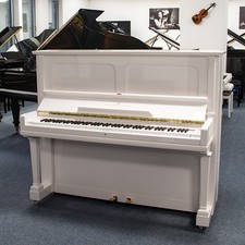 Piano Steinway & Sons, K-132, D'occasion, Blanc, Année De Construction 1918