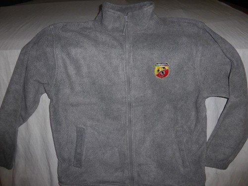 Abarth veste polaire grise - abarth,
