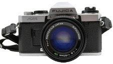 REFLEX ARGENTIQUE FUJICA AX-1 AVEC OBJECTIF FUJINON 50MM FUJINON 1:1.6