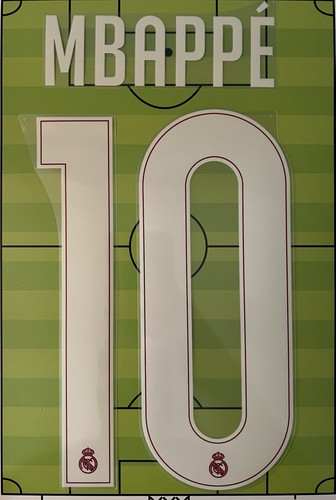 Flocage officiel mbappé 10 - mbappé, #10