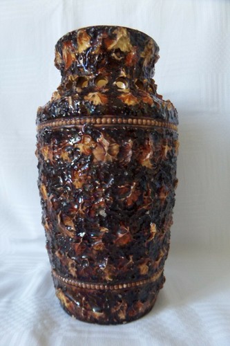 Grand vase tulipier - , grès
