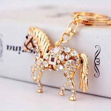 BIJOU DE SAC CHEVAL STRASS