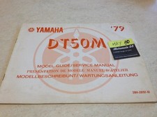 Yamaha DT50M DT50 M DT 50 guide modèle model modellbeschreibung  1979