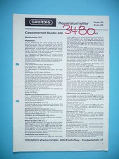 Service Manuelle pour Grundig