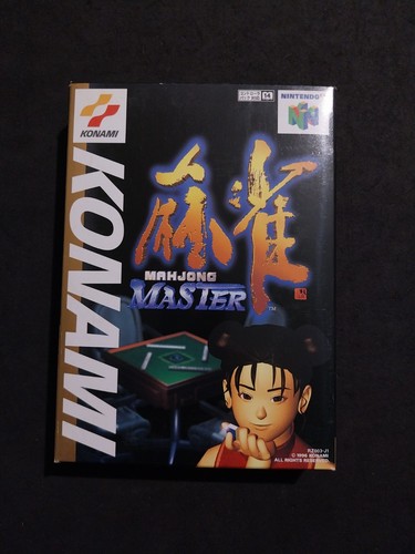 Mahjong master nintendo n64 - nintendo,