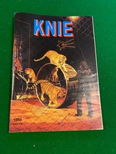 Programme Cirque - Cirque National Suisse Frères KNIE - 1986